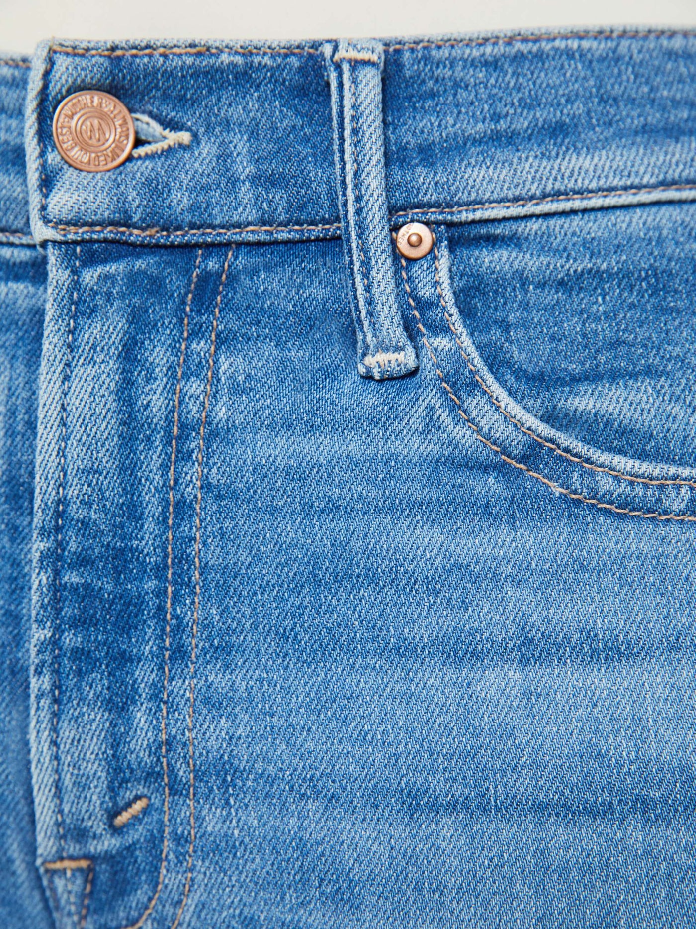 LIL INSIDER CROP STEP FRAY IN OUT OF THE BLUE