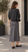 Lisa Yang Midi Skirt at Romi Boutique