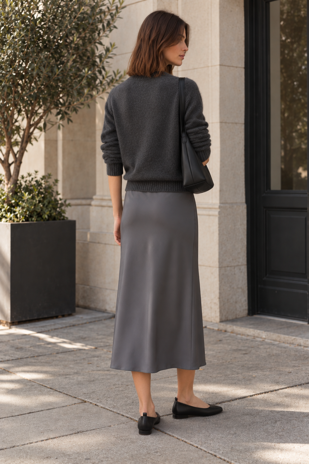 Lisa Yang Midi Skirt at Romi Boutique