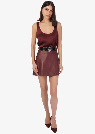 NILOU CAMISOLE IN SYRAH