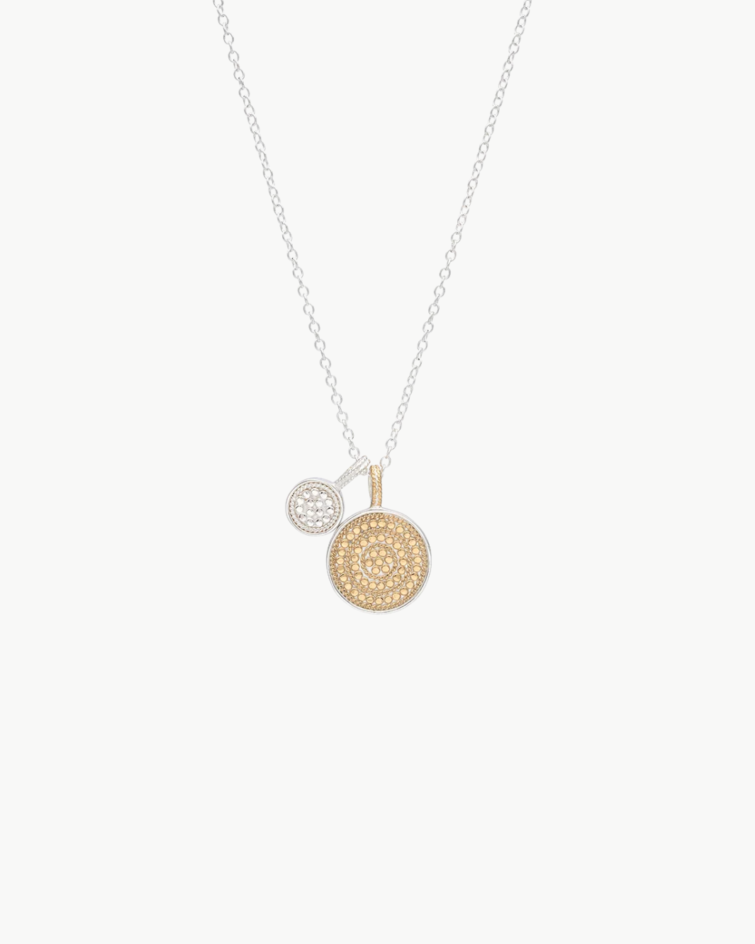 Anna Beck Circle of Life Dual Divided Disc Charity Necklace at Romi Boutique
