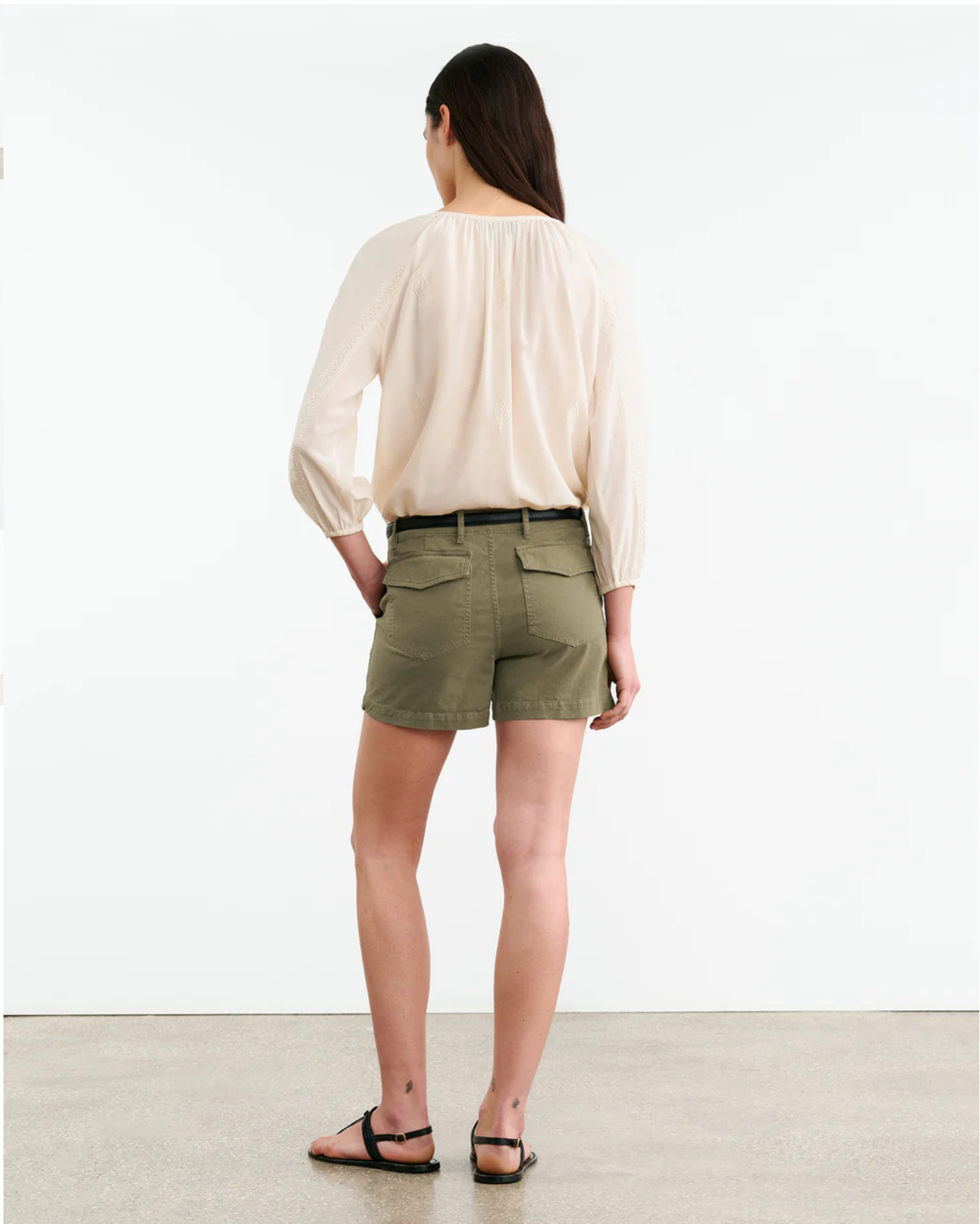 Nili Lotan UTILITY SHORT at Romi Boutique