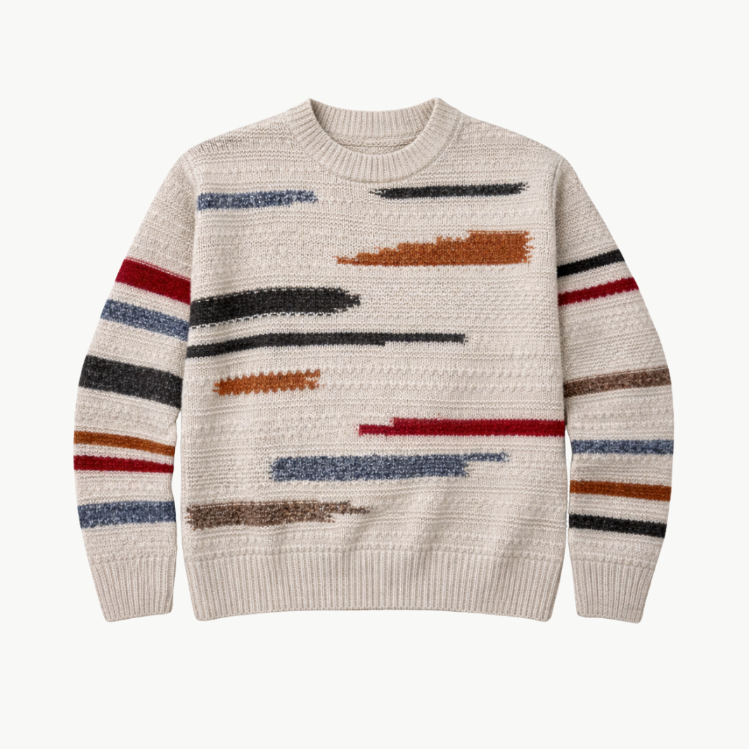 Autumn Cashmere TEXTURED CREW at Romi Boutique