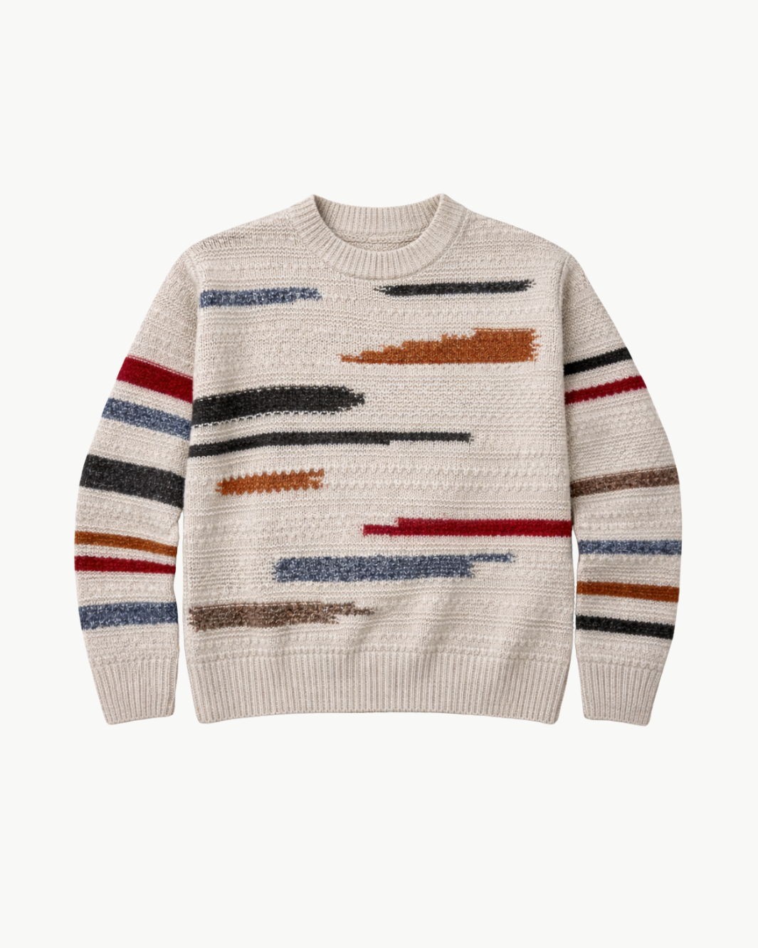 Autumn Cashmere TEXTURED CREW at Romi Boutique
