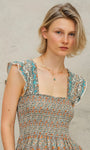 Mabe Jaci Print Maxi Dress at Romi Boutique