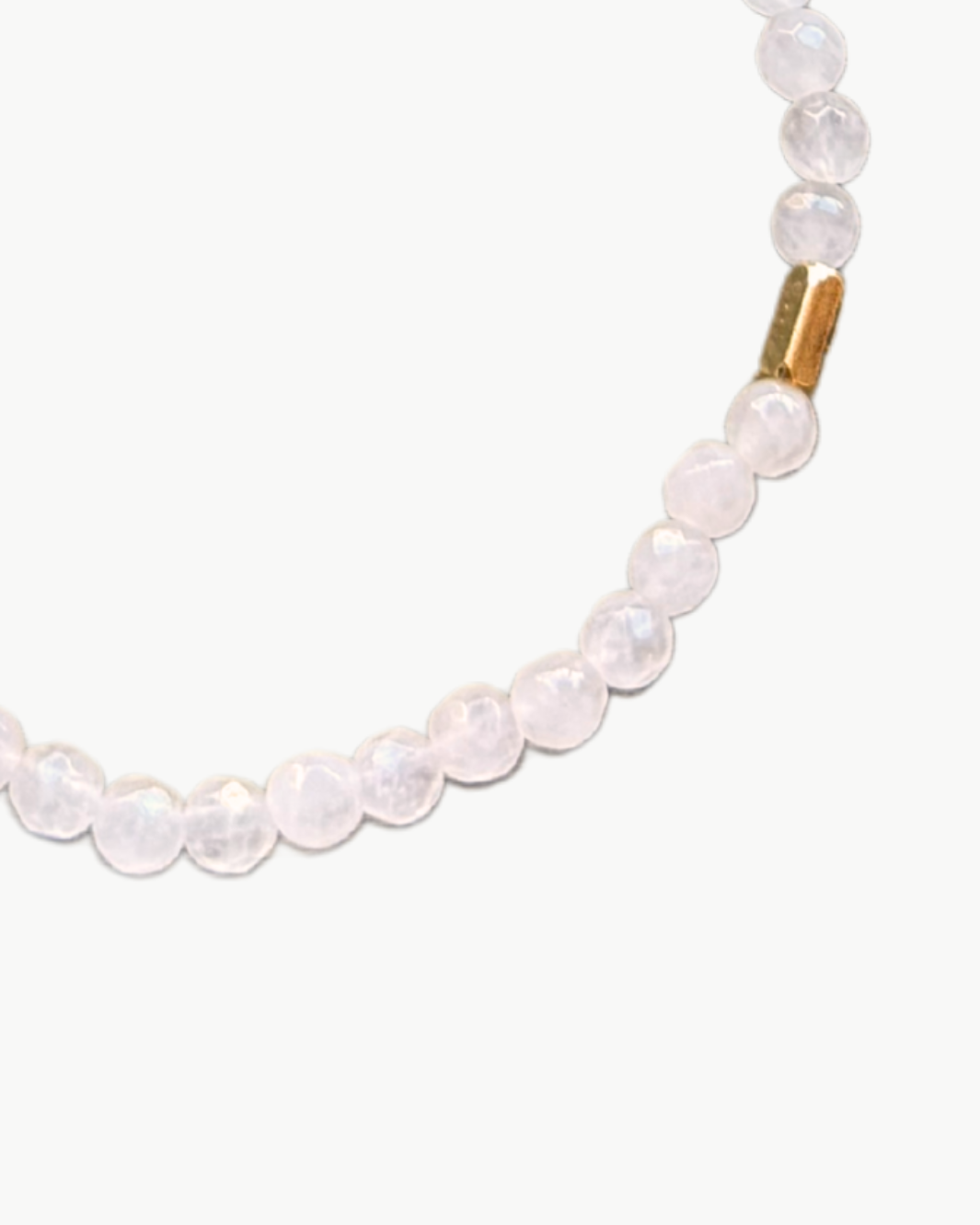 SKINNY CHARM BRACELET IN CLEAR