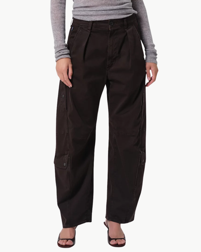 FLIGHT PANT IN CAROB