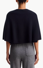 Lisa Yang Quinnie Cashmere Button Front Cape at Romi Boutique
