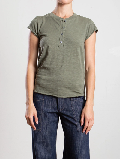 SAL HENLEY IN SUPIMA SLUB IN ARTICHOKE