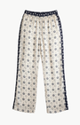 Me369 DENIS STRAIGHT LEG PRINTED PANT at Romi Boutique
