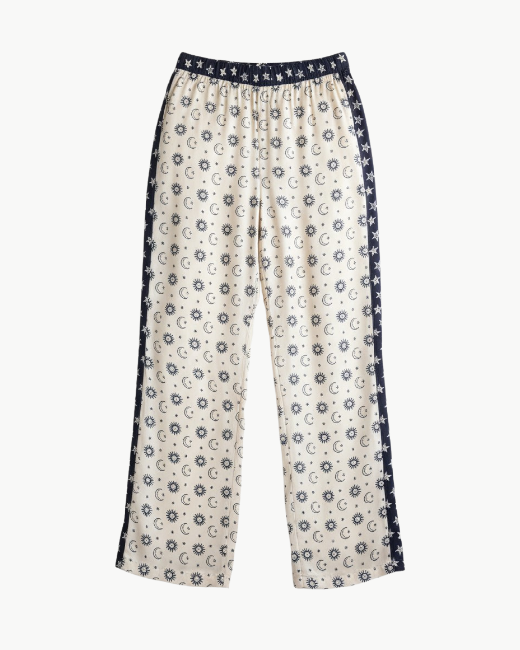 Me369 DENIS STRAIGHT LEG PRINTED PANT at Romi Boutique