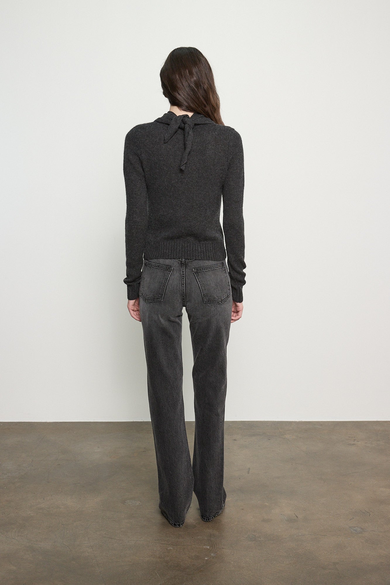 Cashmere Shrunken Crew