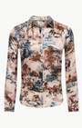 L'Agence TYLER SILK BLOUSE at Romi Boutique