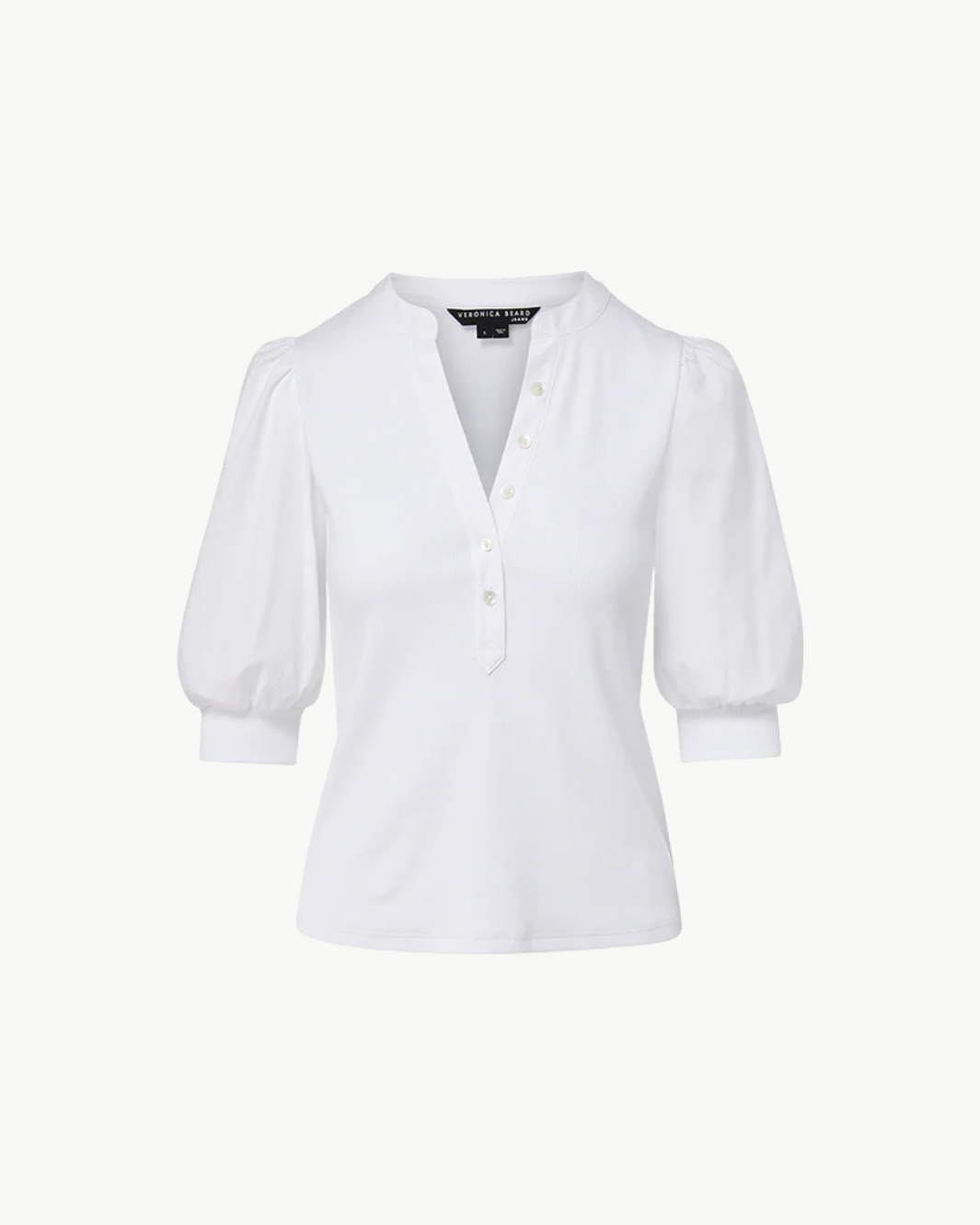 Coralee Puff-Sleeve Top