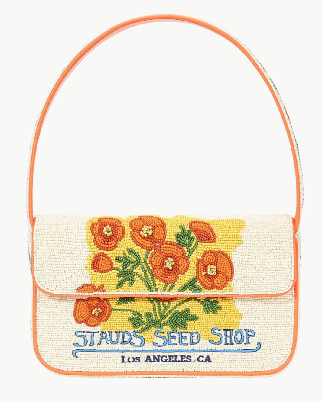 TOMMY BEADED BAG IN CALIFORNIA POPPY - Romi Boutique