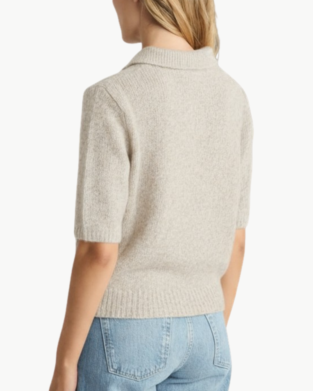 LUNA POLO SHORT SLEEVE IN EARTH - Romi Boutique