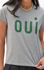 Clare V OUI CLASSIC TEE at Romi Boutique