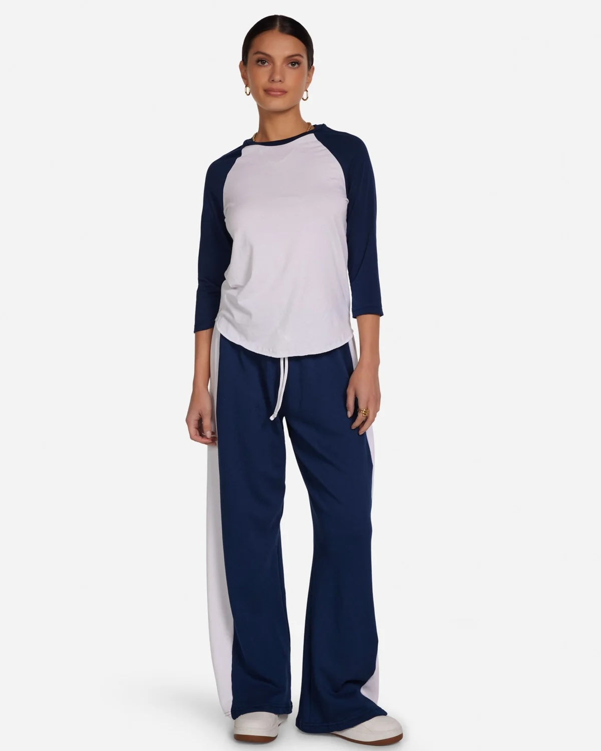 Michael Lauren Katya Raglan Tee at Romi Boutique