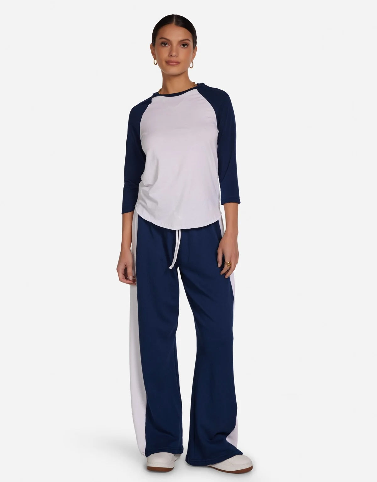 Michael Lauren Katya Raglan Tee at Romi Boutique
