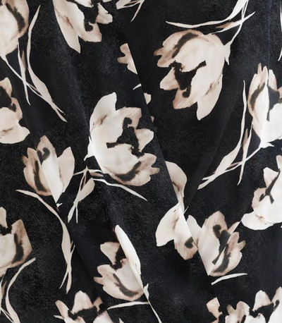 GO BOHO SURPLUS BLOUSE IN TOSSED FLORAL - Romi Boutique