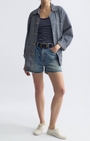Nili Lotan Wrenely Stripe Sweater Tank at Romi Boutique