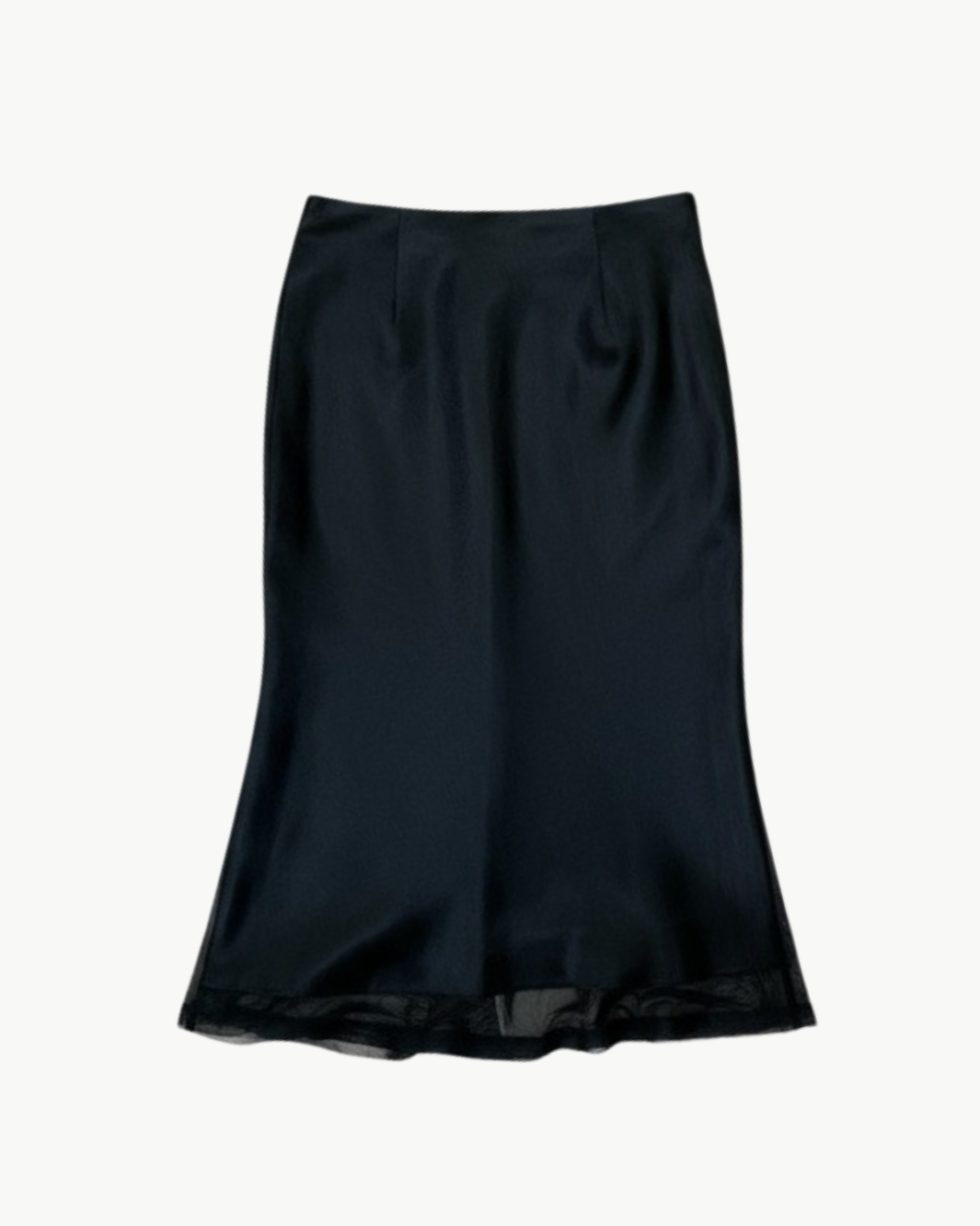 SILK LADY SKIRT IN BLACK - Romi Boutique