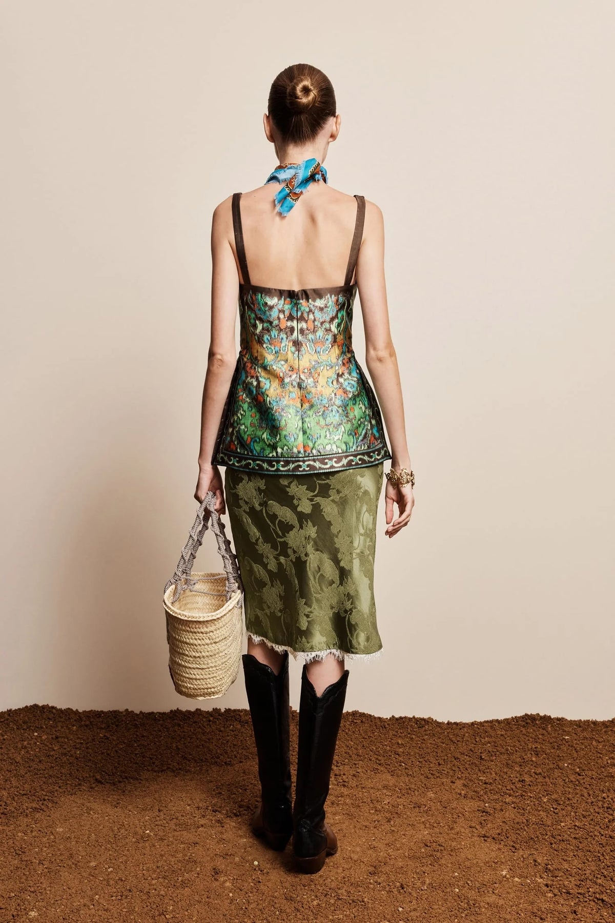Alemais Winifred Bias Slip Skirt at Romi Boutique
