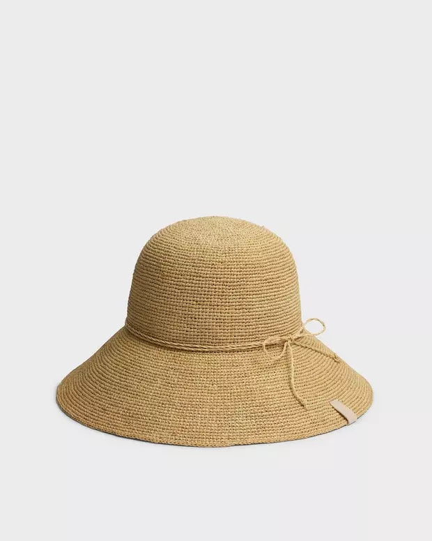 Rag & Bone CROCHET RAFFIA BUCKET HAT at Romi Boutique