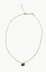 Lumilla Emerald Pendant Necklace at Romi Boutique