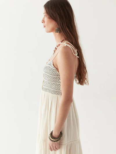 DAPHNE DRESS IN BLUE LAGOON