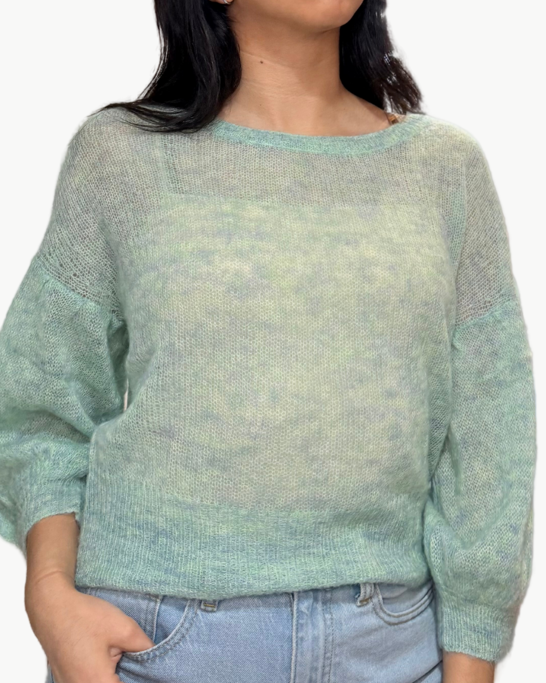 Brazeau Tricot Ballet Topper at Romi Boutique