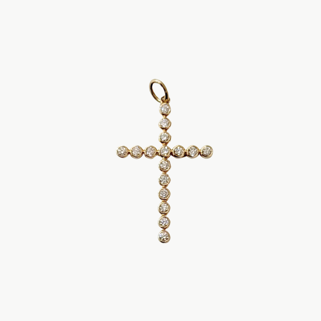 Diamond Cross Pendant