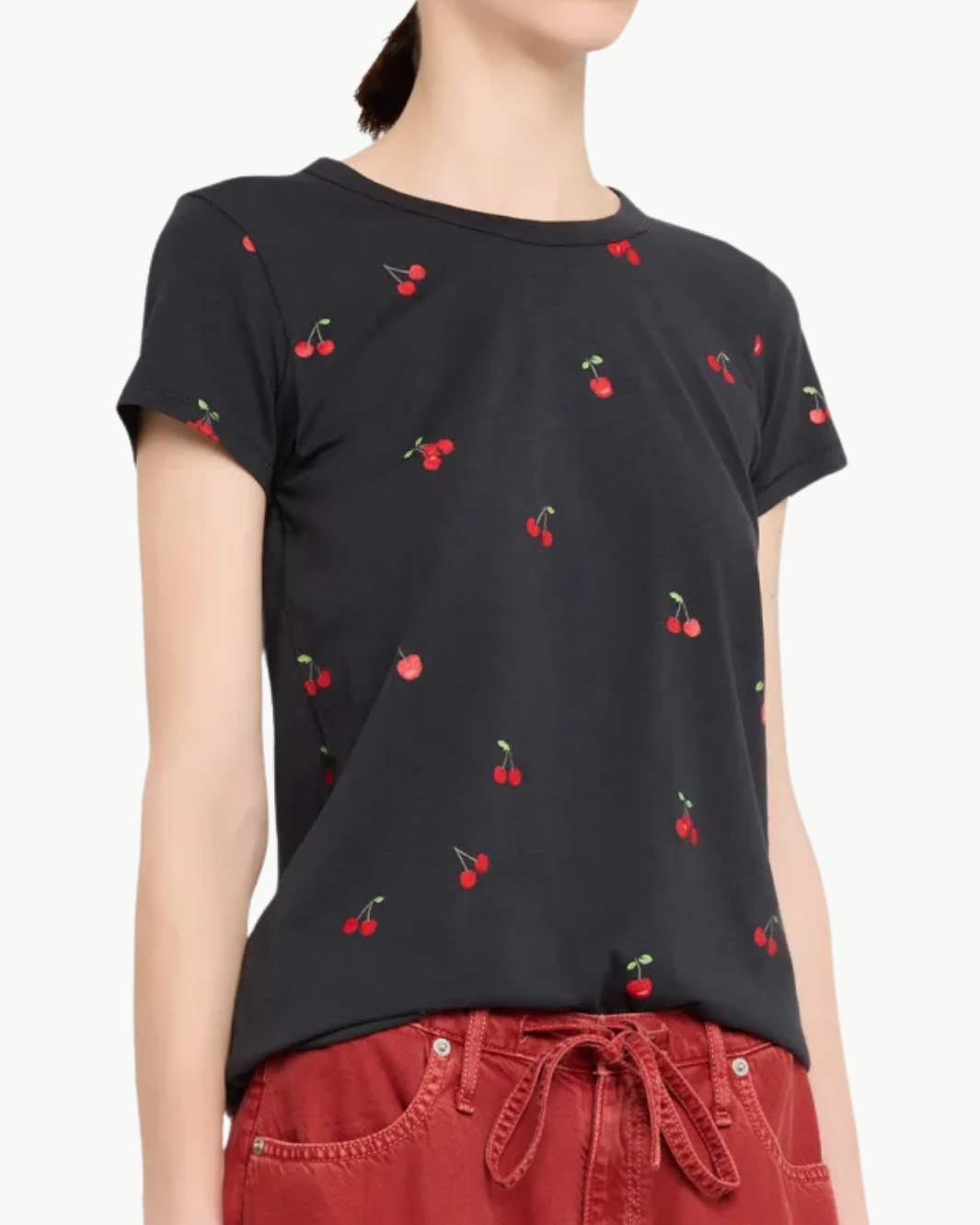 Rag & Bone CHERRY GRAPHIC TEE at Romi Boutique