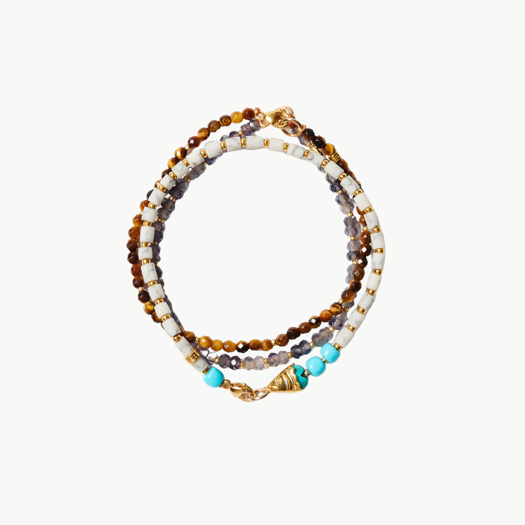 Chan Luu Trio Friendship Bracelet Set at Romi Boutique