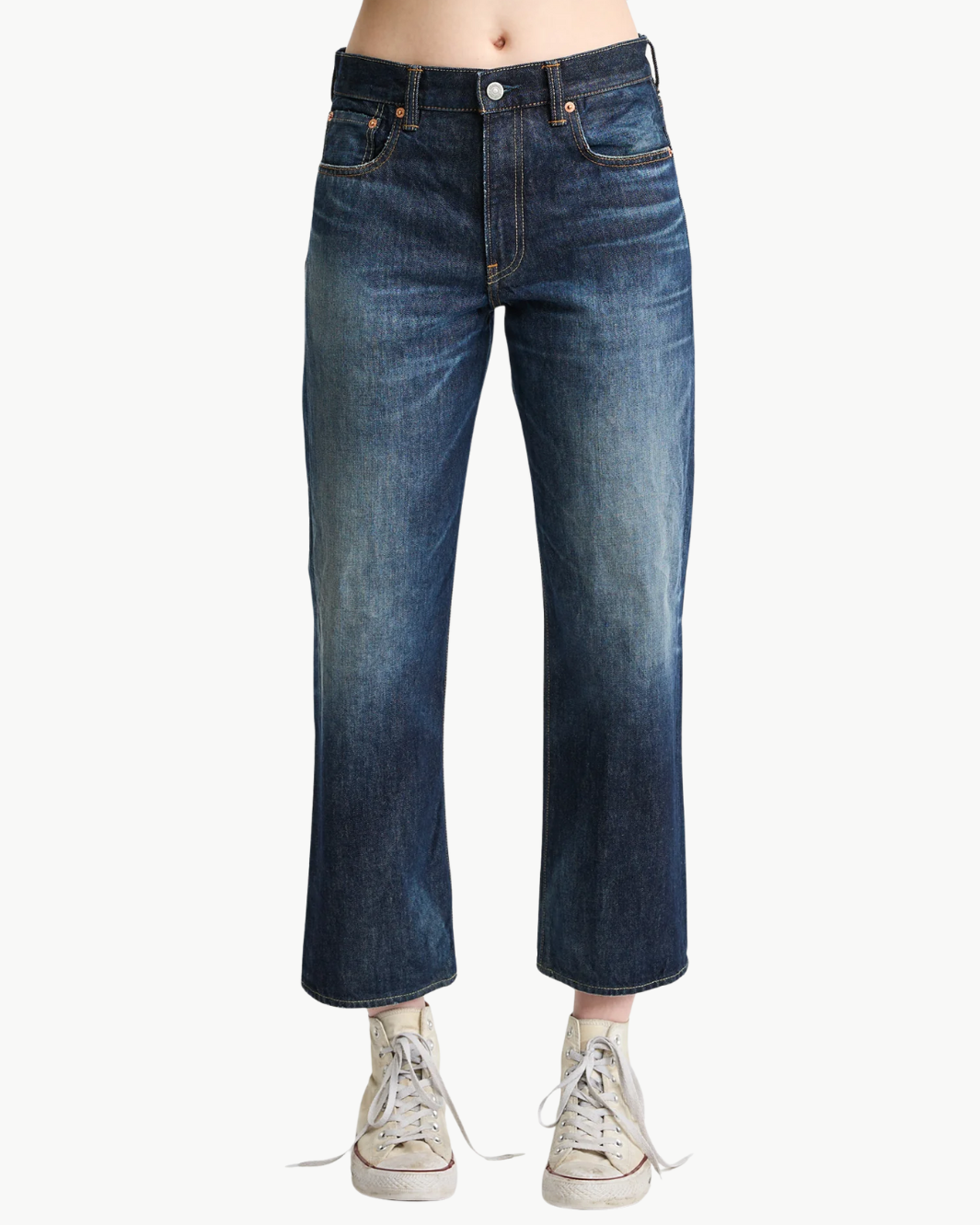 LINDSAY SLIM BOYFRIEND JEAN IN DEWITT BLUE