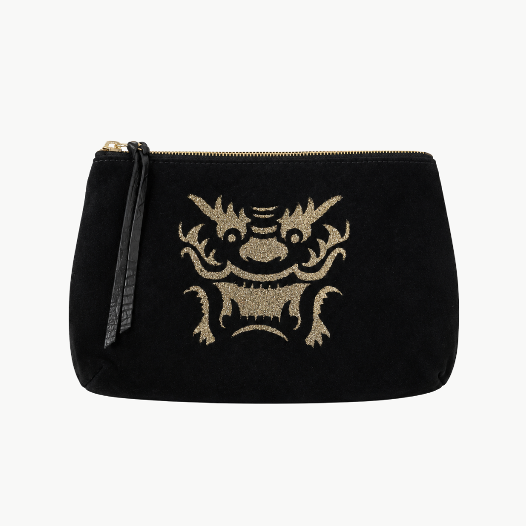 Lynn Tallerico Mahjong Tile Bag at Romi Boutique