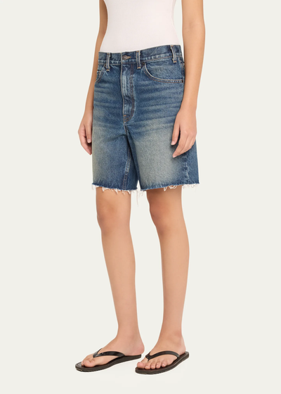 RUSSEL DENIM SHORT IN SIMON WASH
