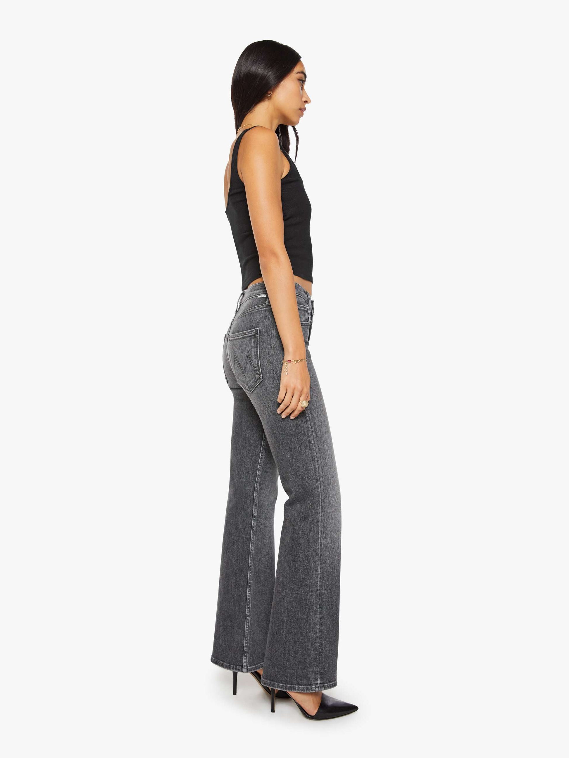 Mother The Bookie Sneak Jean at Romi Boutique