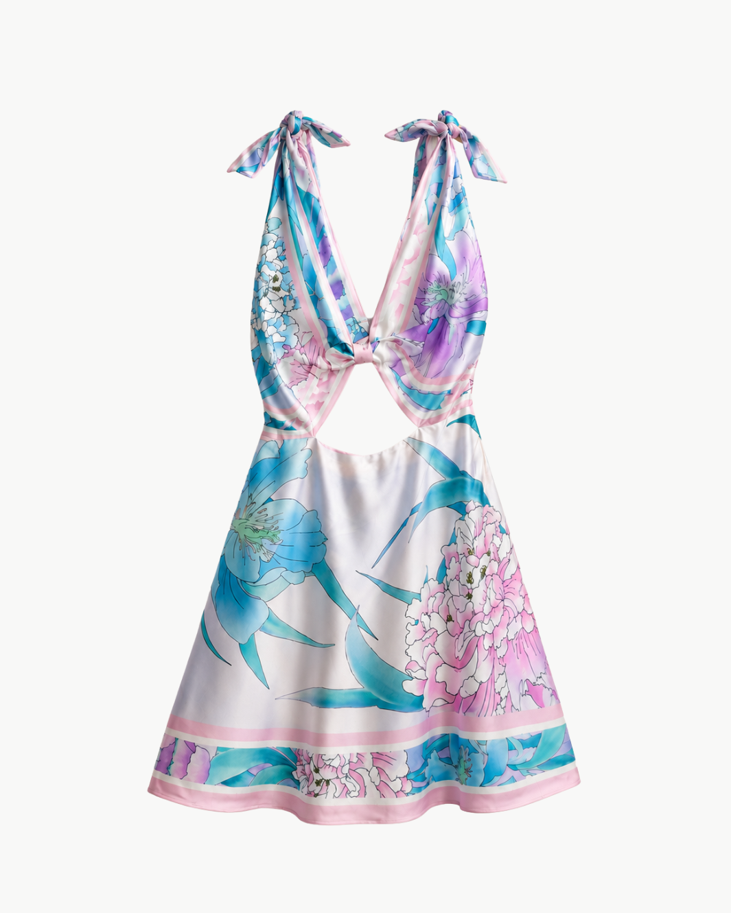 Icelyn Silk Dress