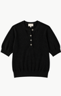 W.Cashmere Cosima Sweater w/ Pearl Buttons at Romi Boutique