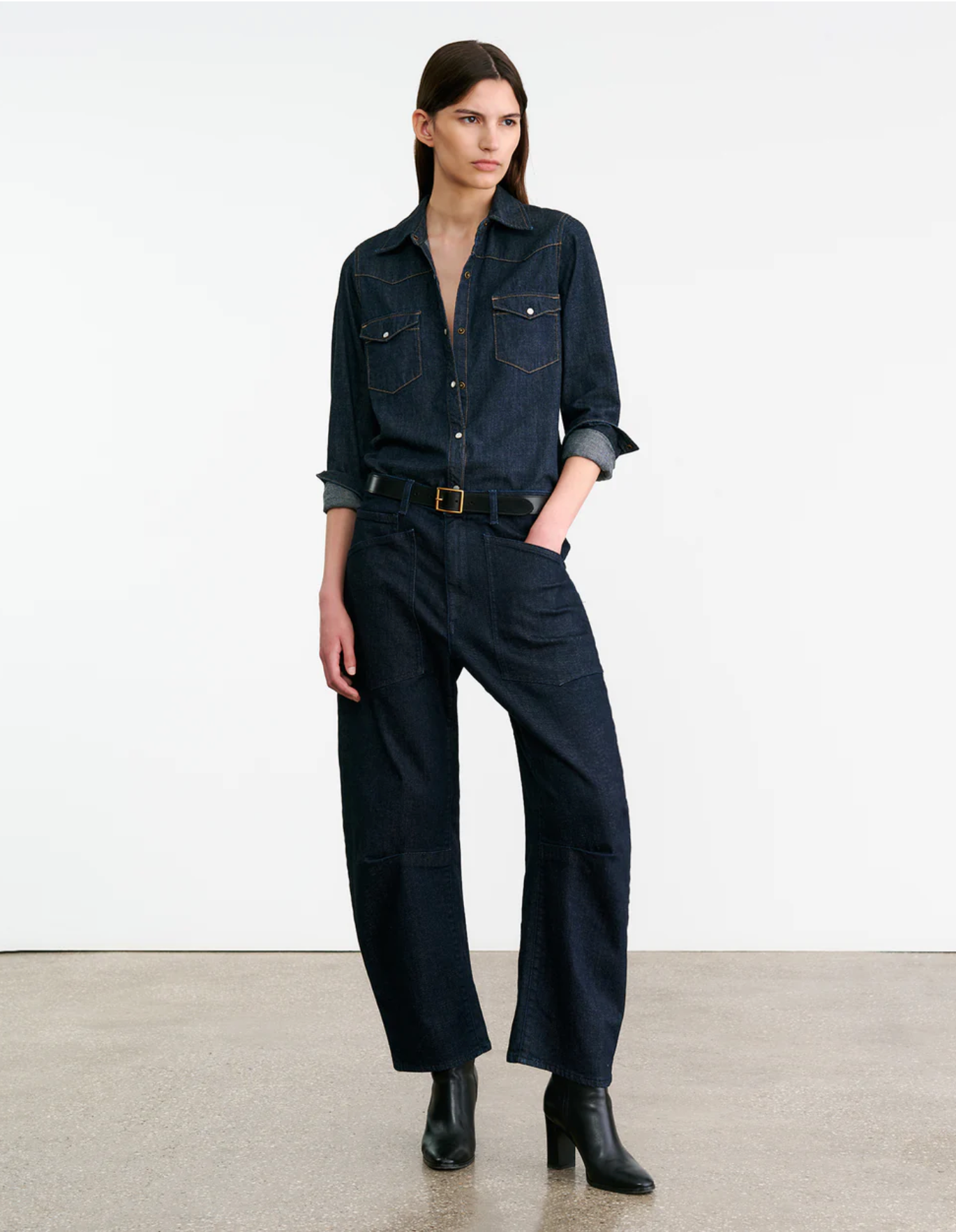 SHON JEAN IN INDIGO RINSE