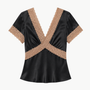 Cami NYC Romola Silk Top at Romi Boutique