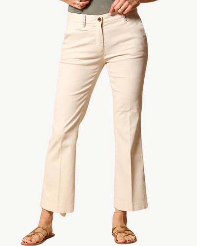 NEW YORK TRUMPET CHINO PANTS IN STUCCO