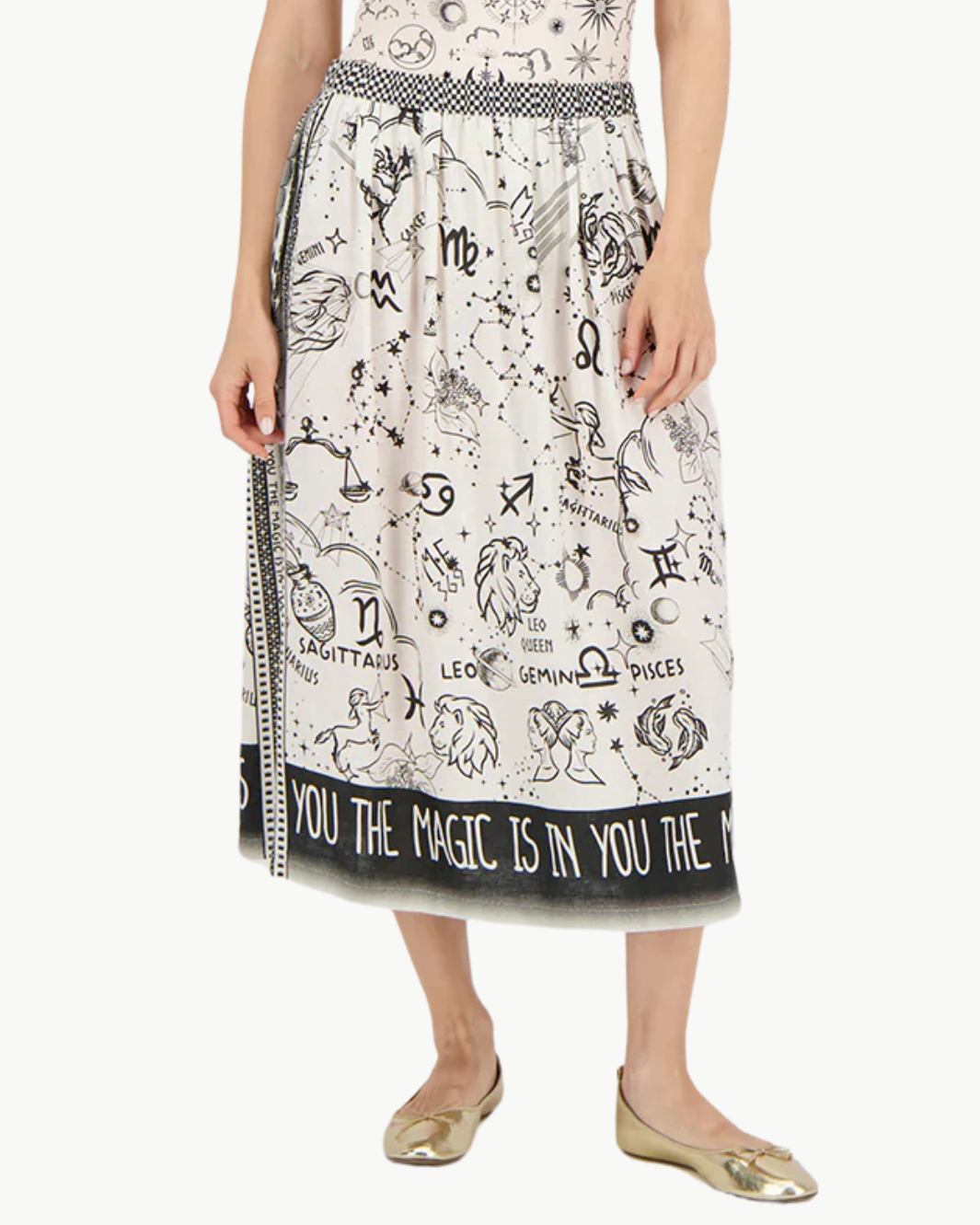 Me369 VANESSA MIDI SKIRT at Romi Boutique
