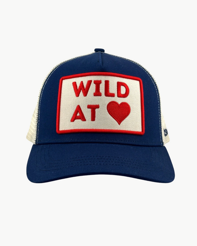 WILD AT HEART TRUCKER IN NAVY