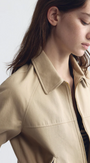 Nili Lotan Saul Bomber at Romi Boutique