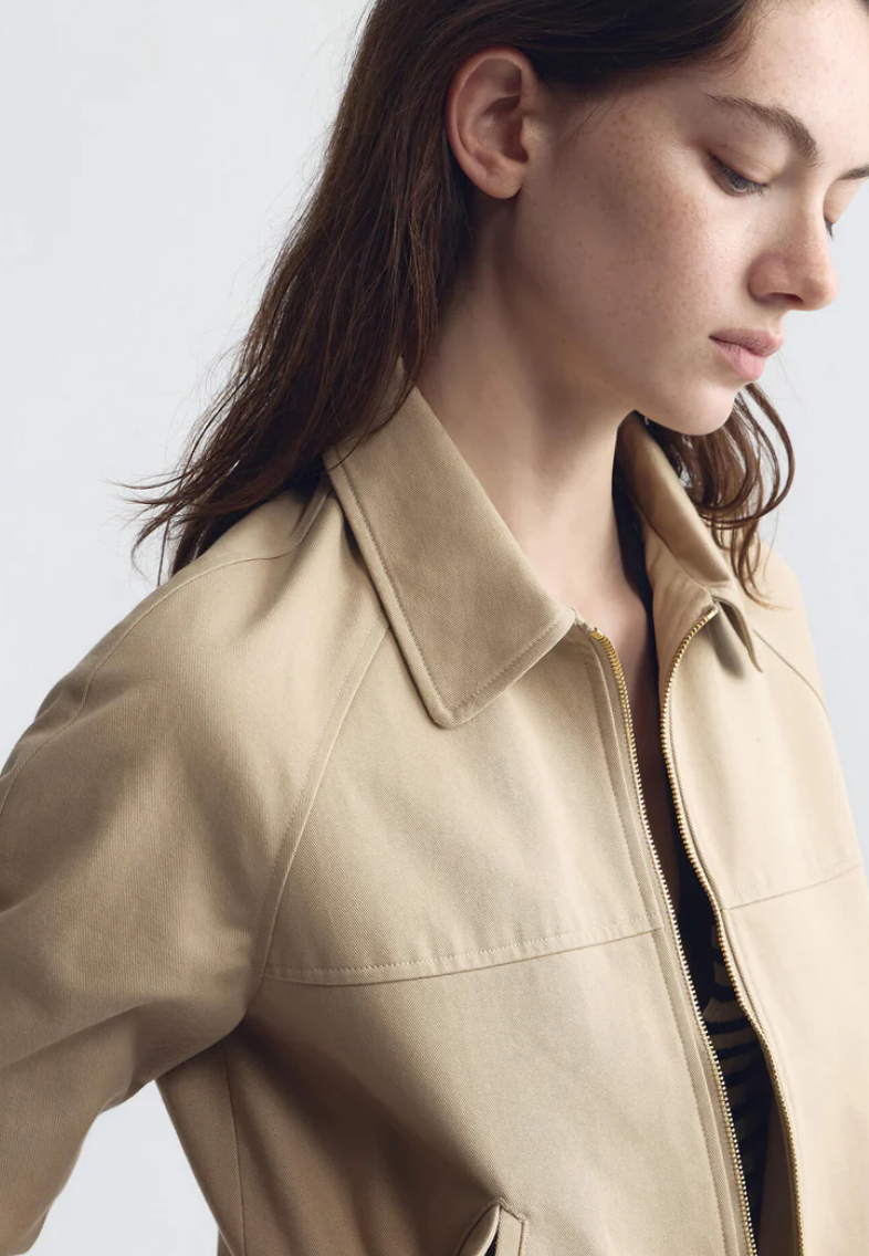 Nili Lotan Saul Bomber at Romi Boutique