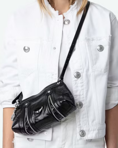 SUNNY MOOD MINI BAG VINTAGE PATENT CROSSBODY