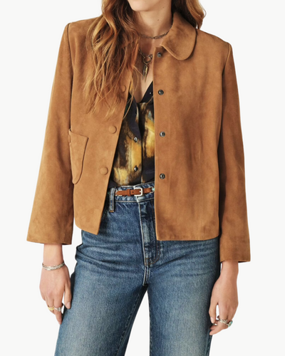 MILAS JACKET IN CAMEL