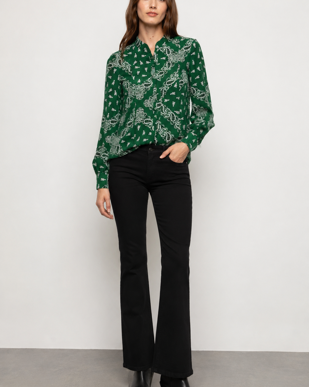 Twina Silk Blouse